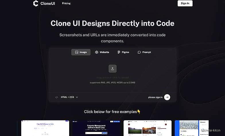 Clone UI