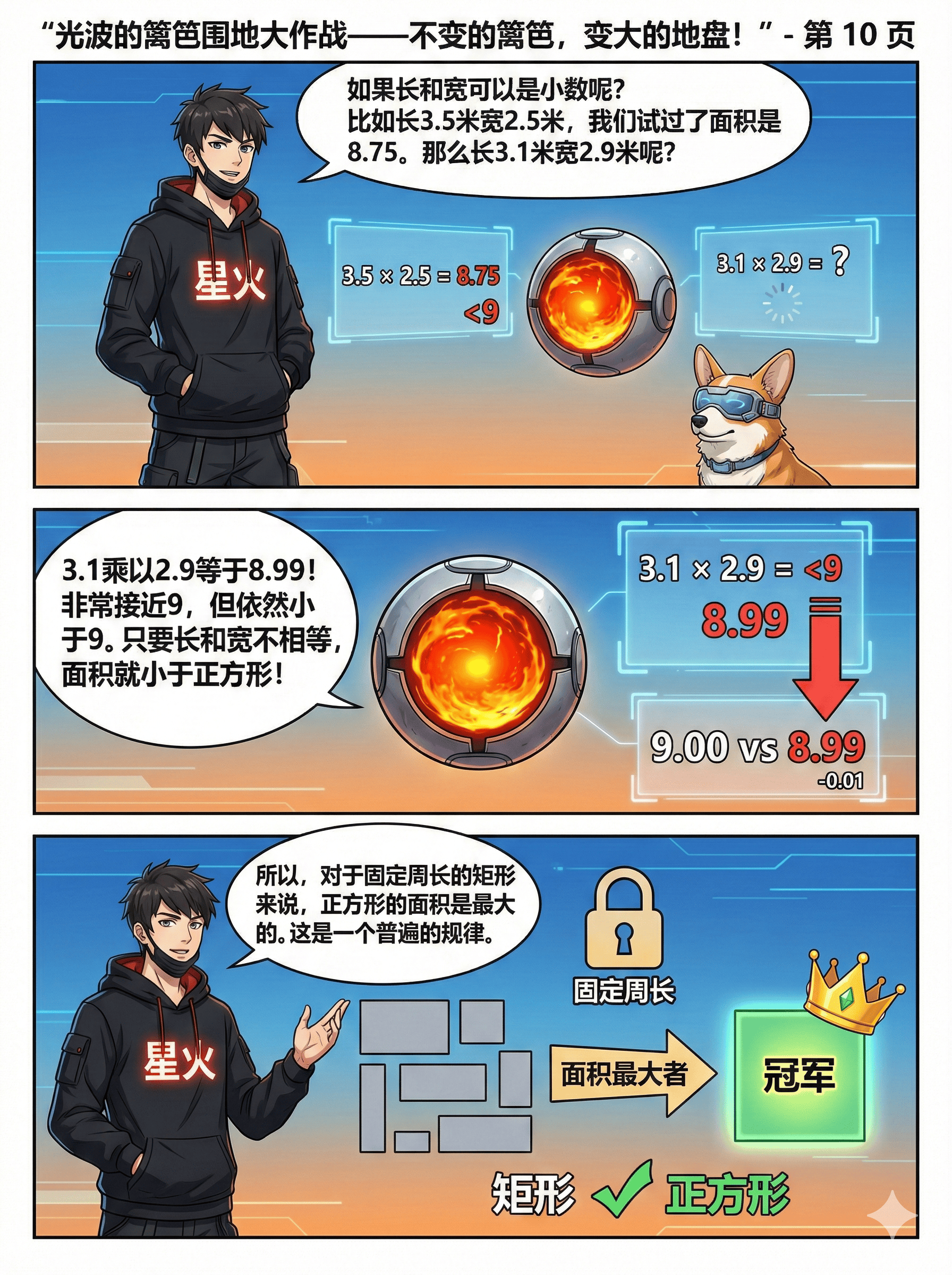 光波衍射与几何优化问题详解：漫画教学与实例解析 - 第 10 页