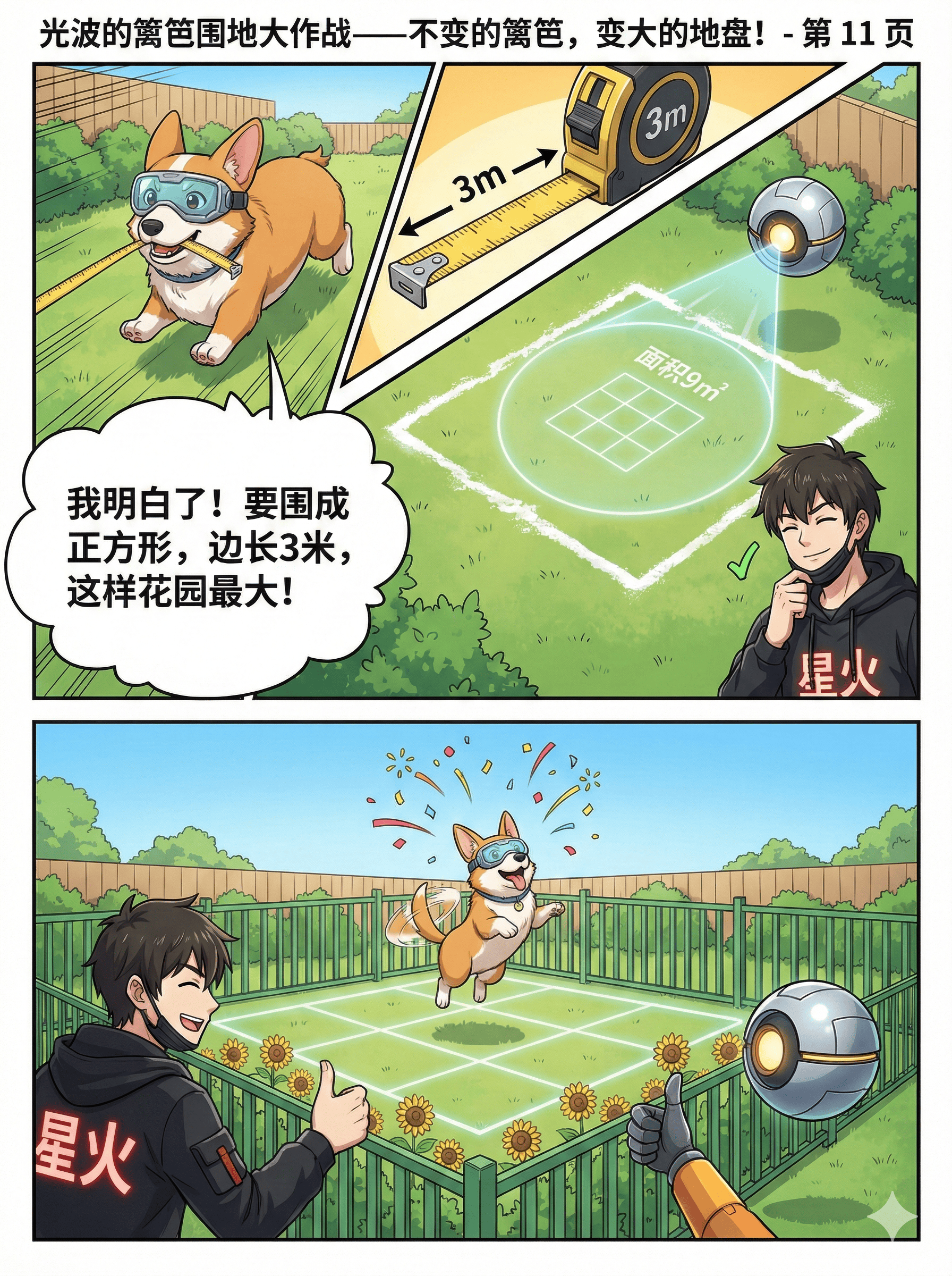 光波衍射与几何优化问题详解：漫画教学与实例解析 - 第 11 页