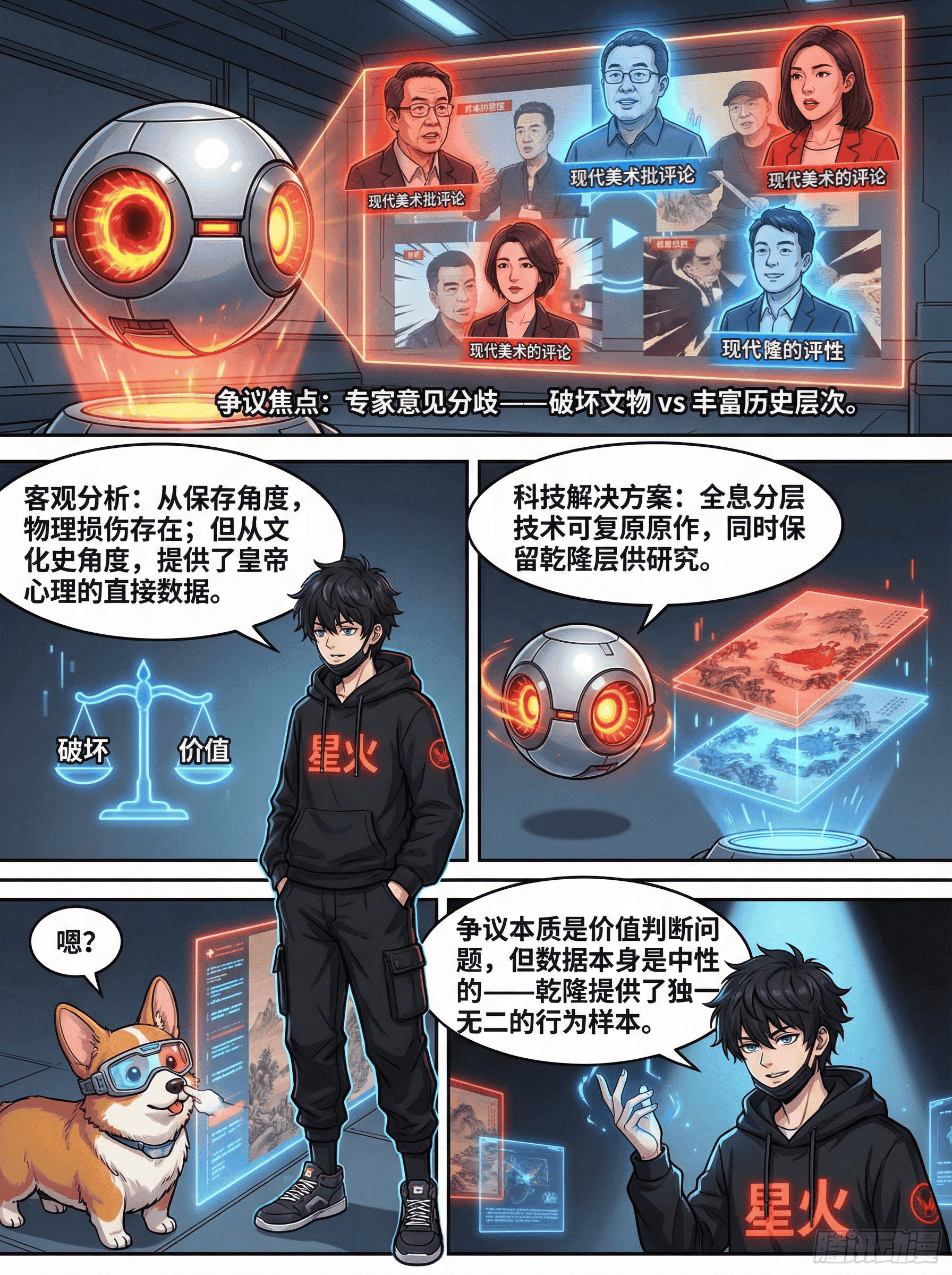 乾隆皇帝文物题字解析：历史鉴赏与弹幕文化对比 - 第 13 页