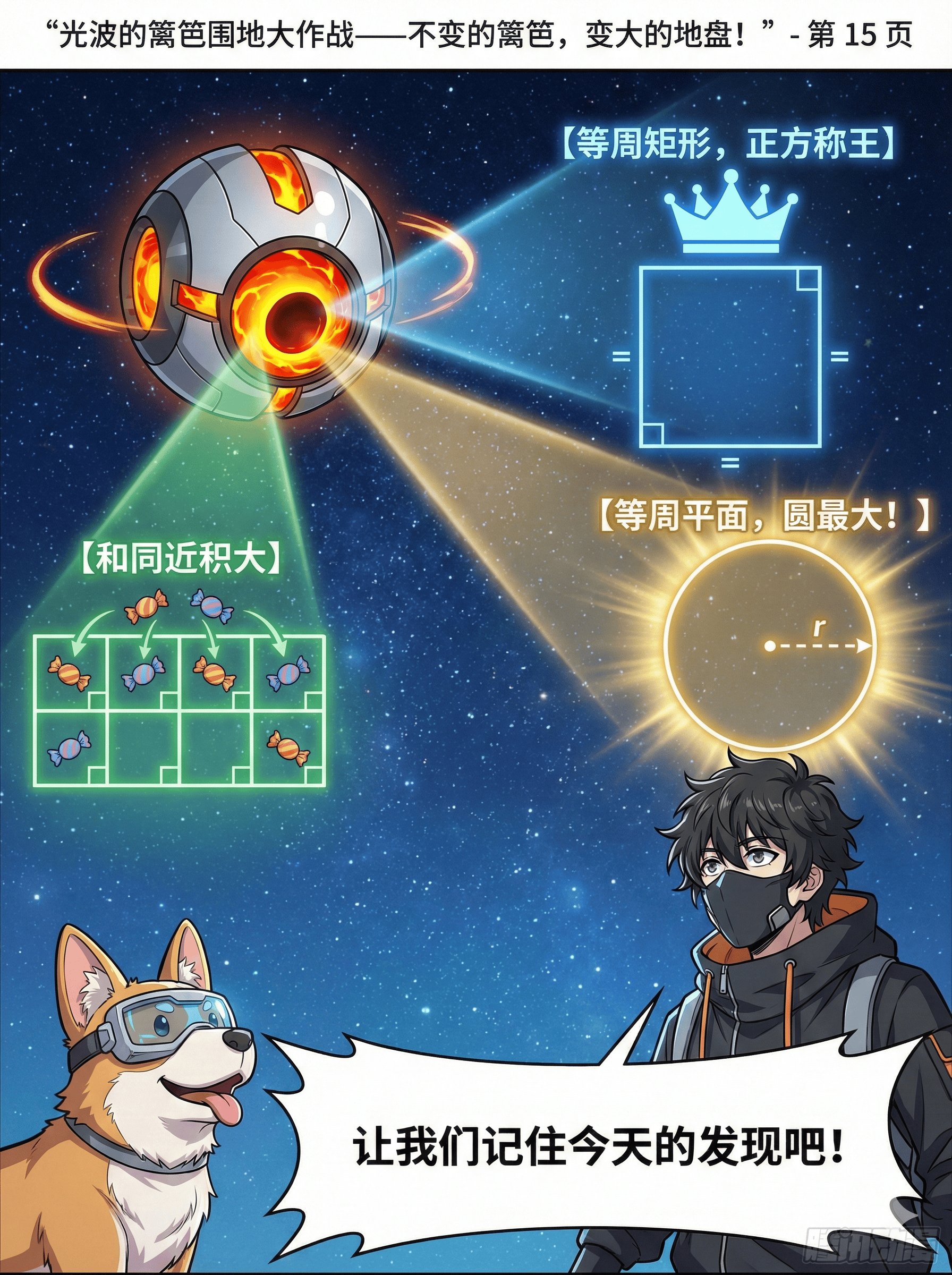 光波衍射与几何优化问题详解：漫画教学与实例解析 - 第 15 页