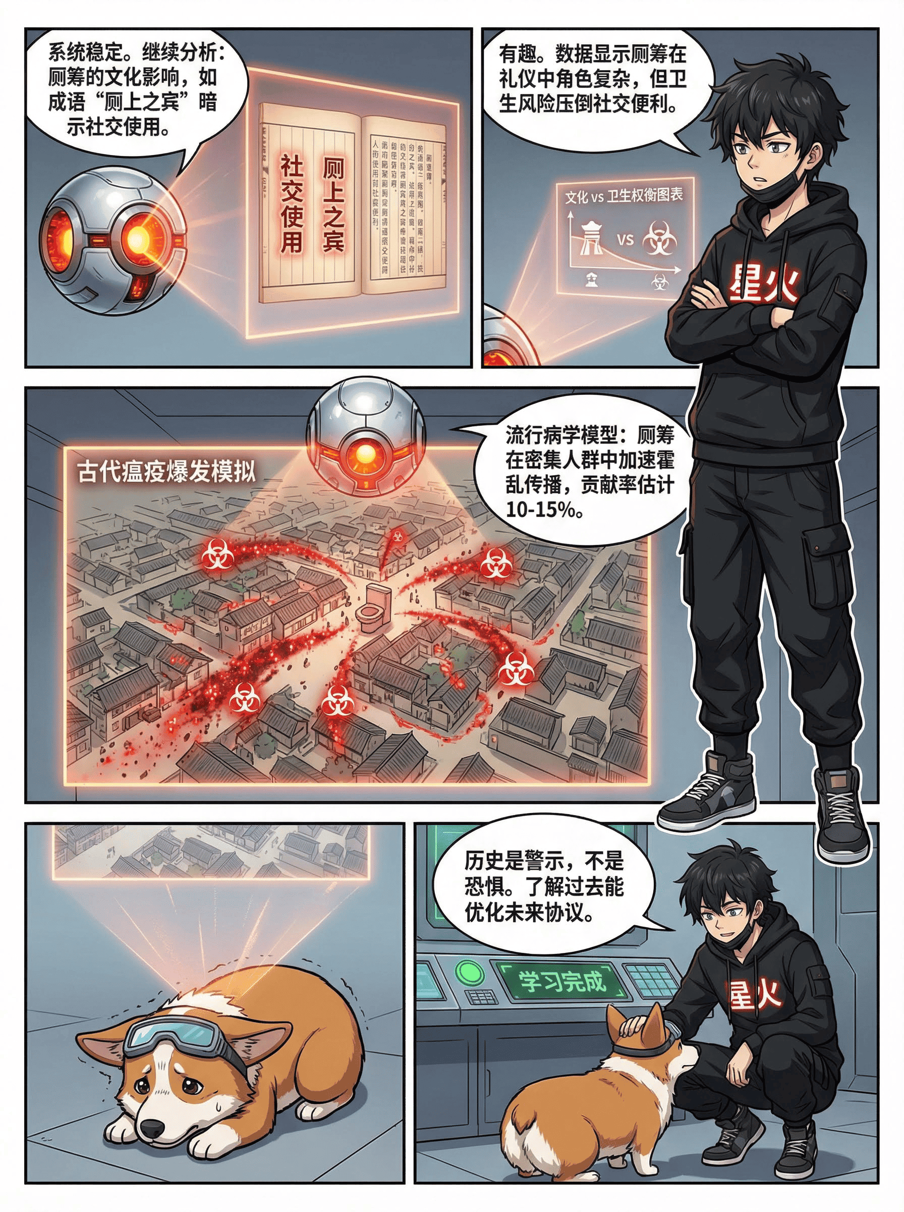 古代厕纸演变史：从竹木到纸张的卫生革命 | 漫画历史教学 - 第 9 页