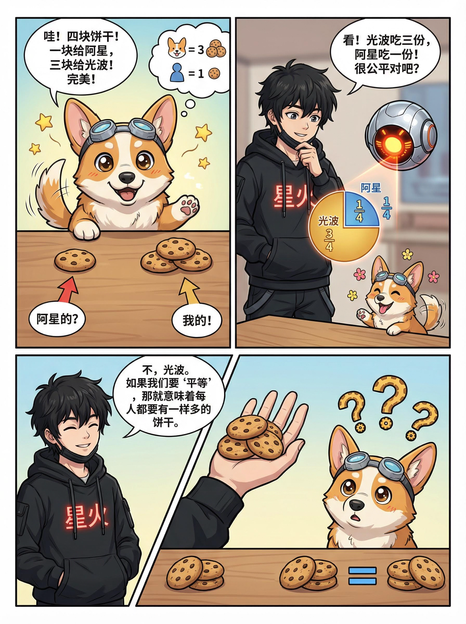 等值分数详解：为什么2/4等于1/2？(附漫画图解与常见误区) - 第 2 页