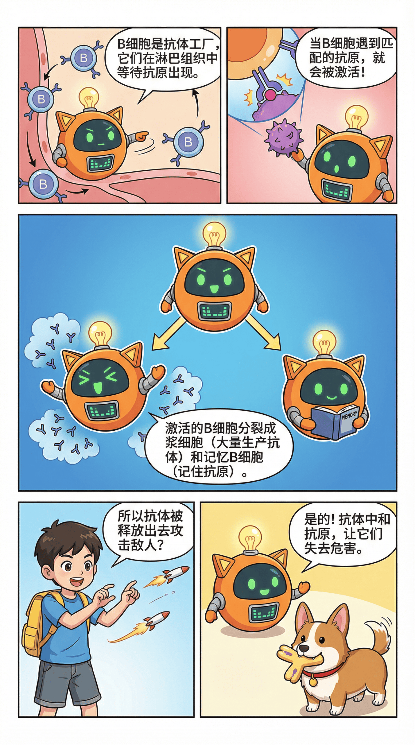 特异性免疫是什么？过程与机制详解（附漫画教学） | 生物科学 - 第 4 页