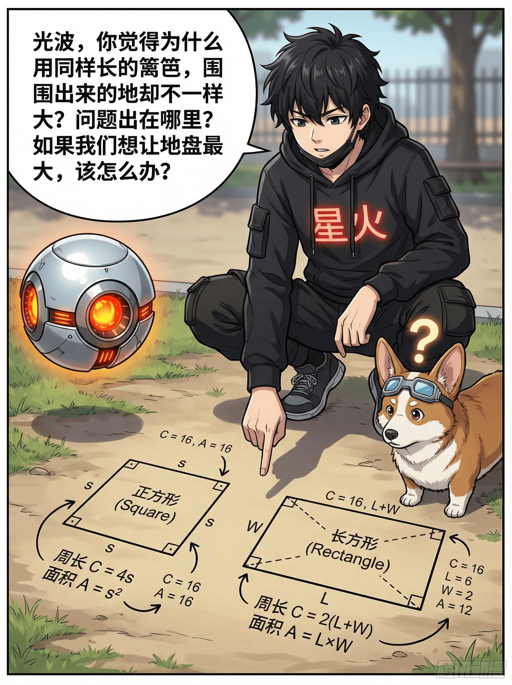 光波衍射与几何优化问题详解：漫画教学与实例解析 - 第 4 页