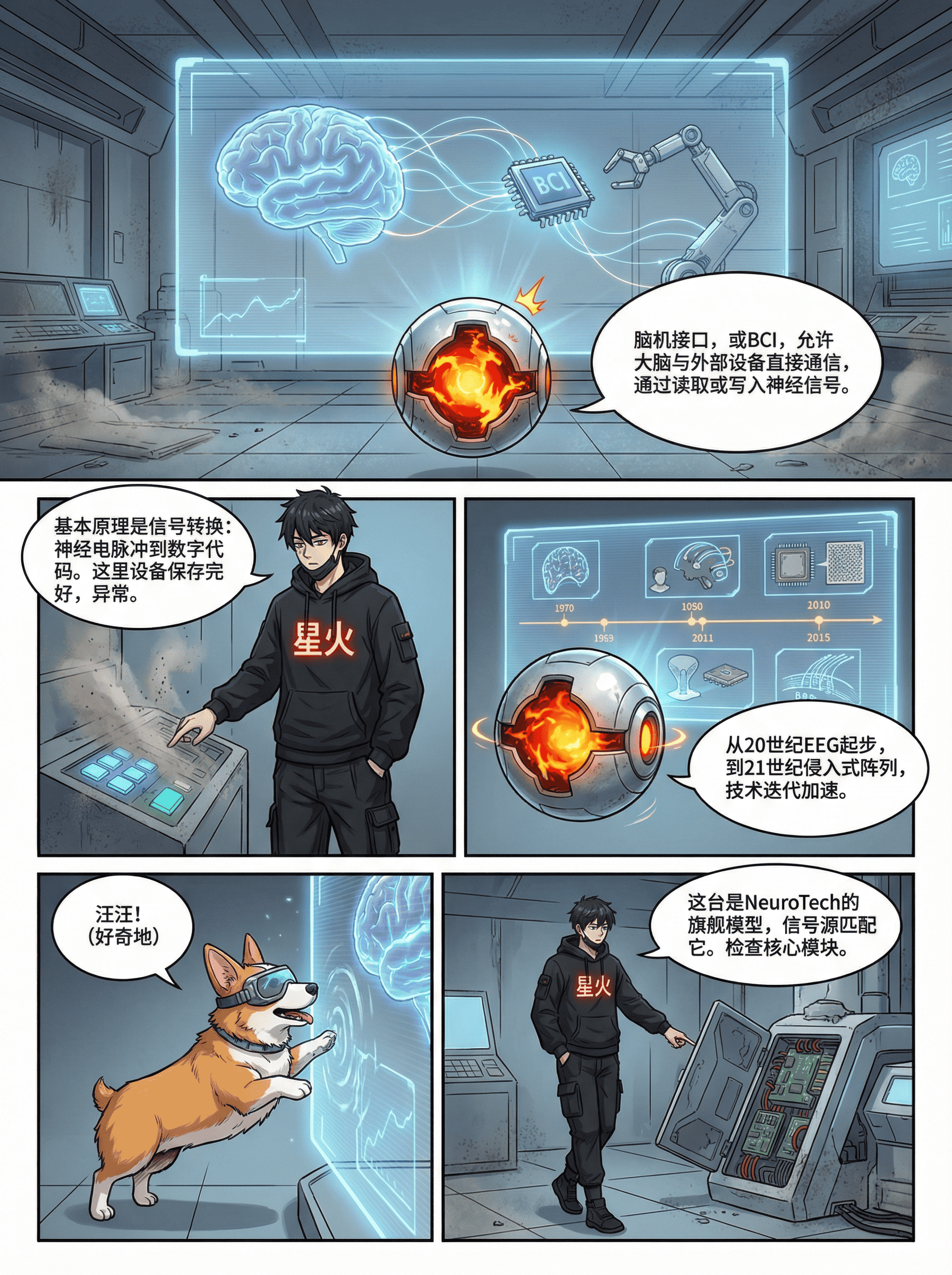 脑机接口原理与未来应用解析：神经信号漫画教学指南 - 第 4 页