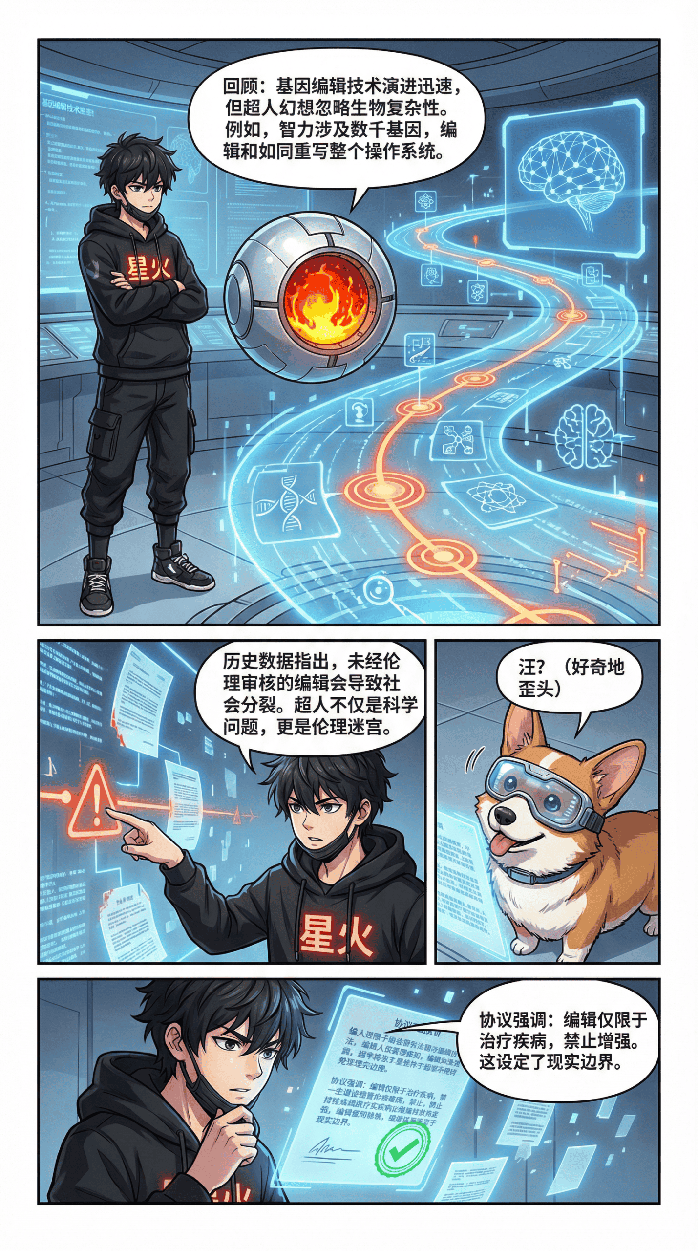 基因编辑技术原理与伦理探讨 – 漫画图解教学 | 前沿生物科技 - 第 5 页