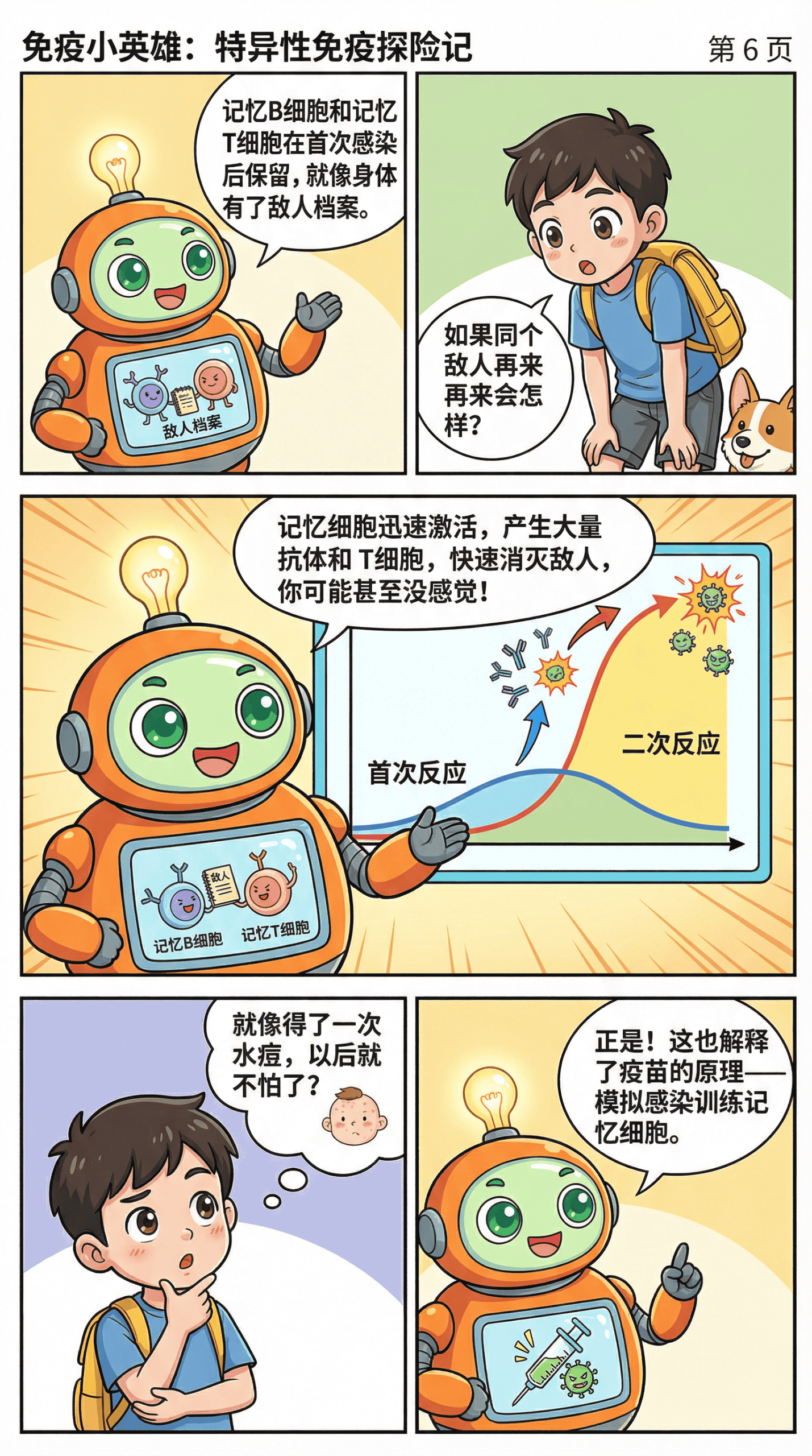特异性免疫是什么？过程与机制详解（附漫画教学） | 生物科学 - 第 6 页