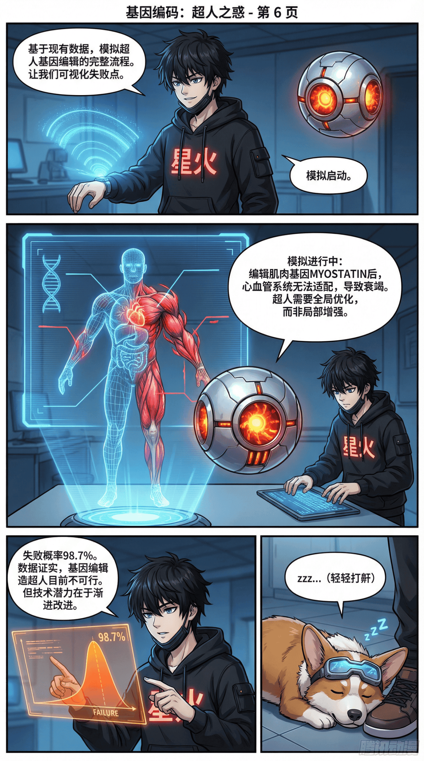 基因编辑技术原理与伦理探讨 – 漫画图解教学 | 前沿生物科技 - 第 6 页