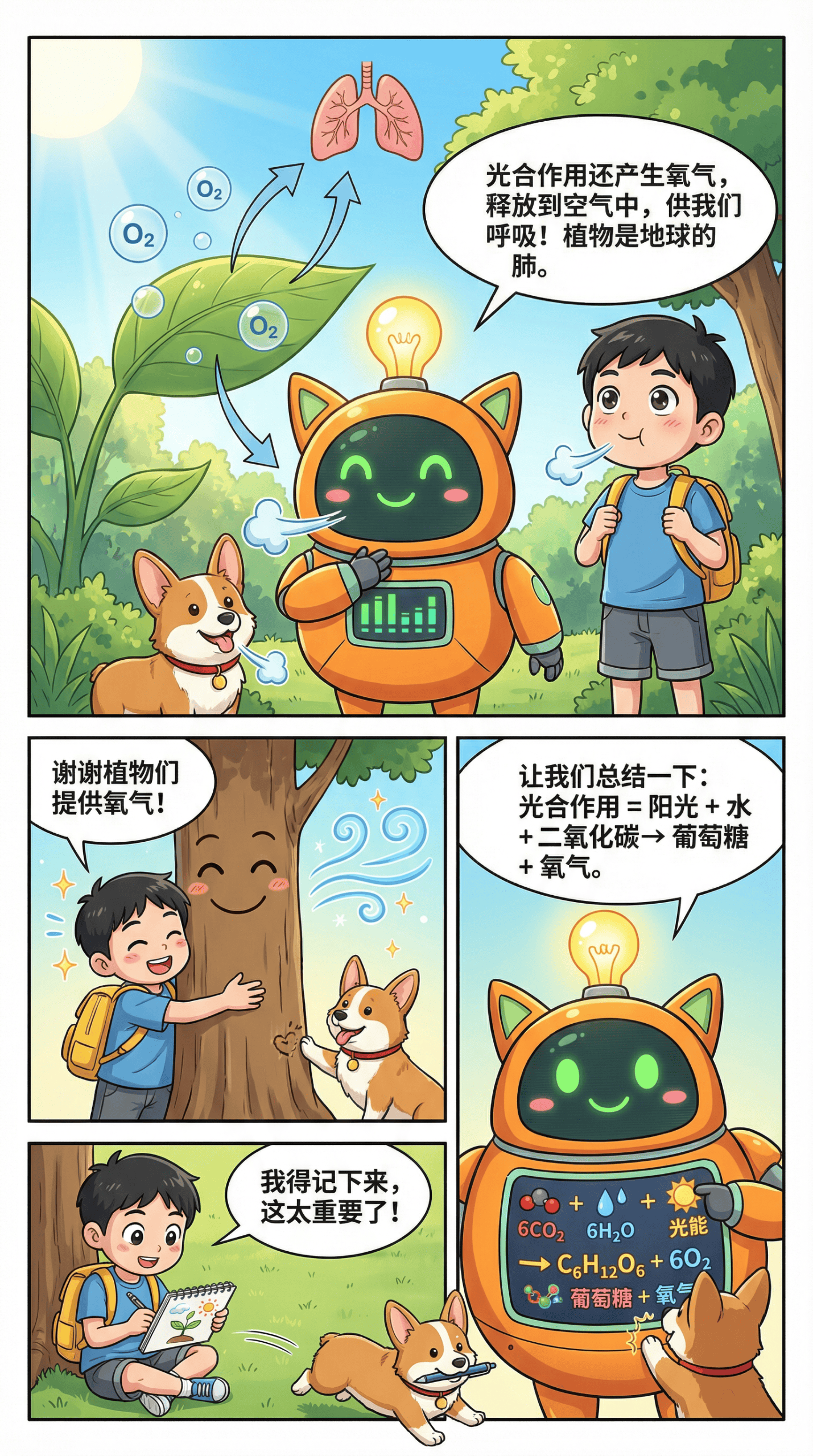 光合作用过程详解：图解叶绿素如何将阳光转化为能量 | 生物化学教学 - 第 6 页