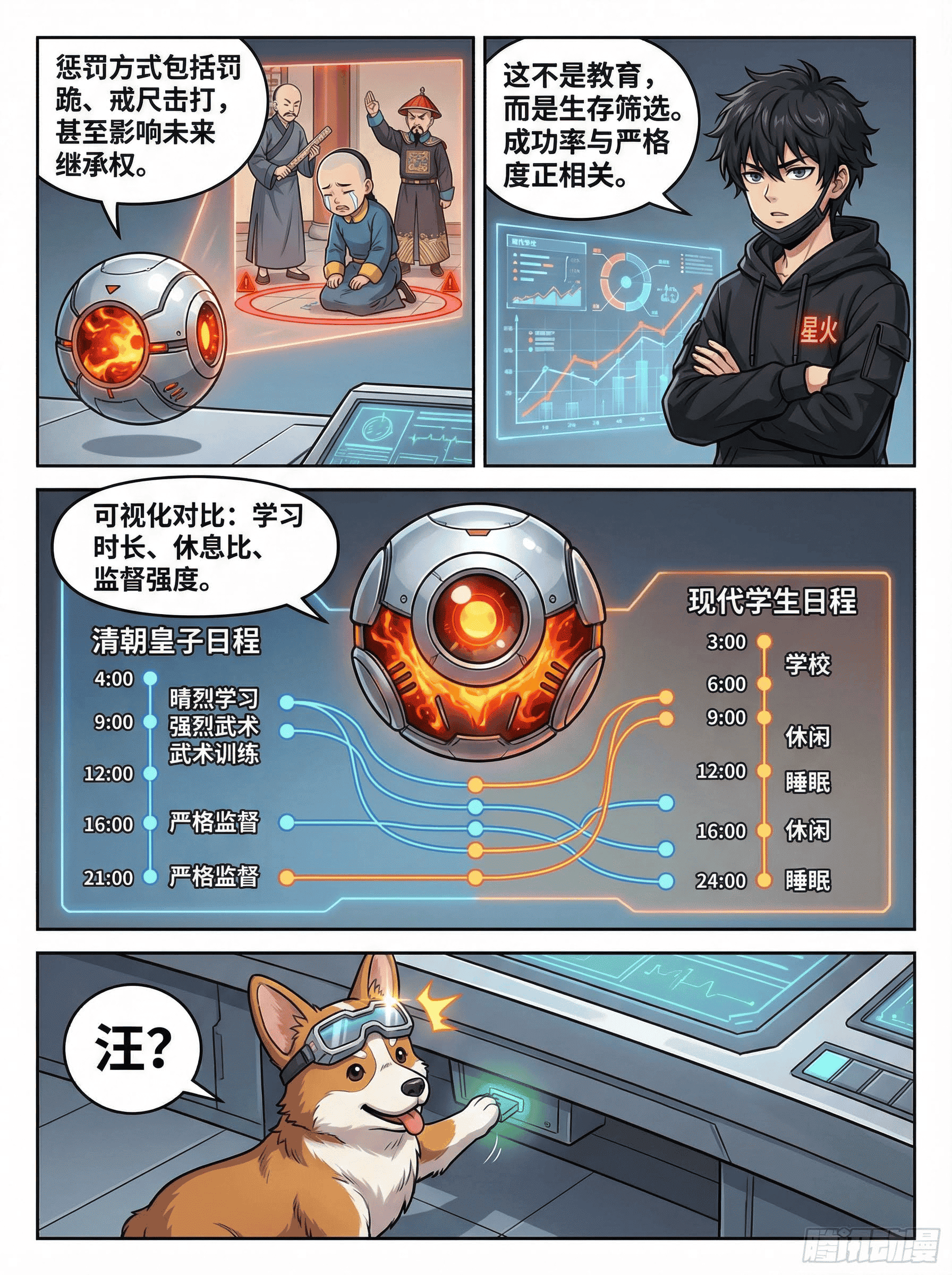古代皇子学习内容与作息时间详解：课程表、科目与漫画图解 - 第 7 页