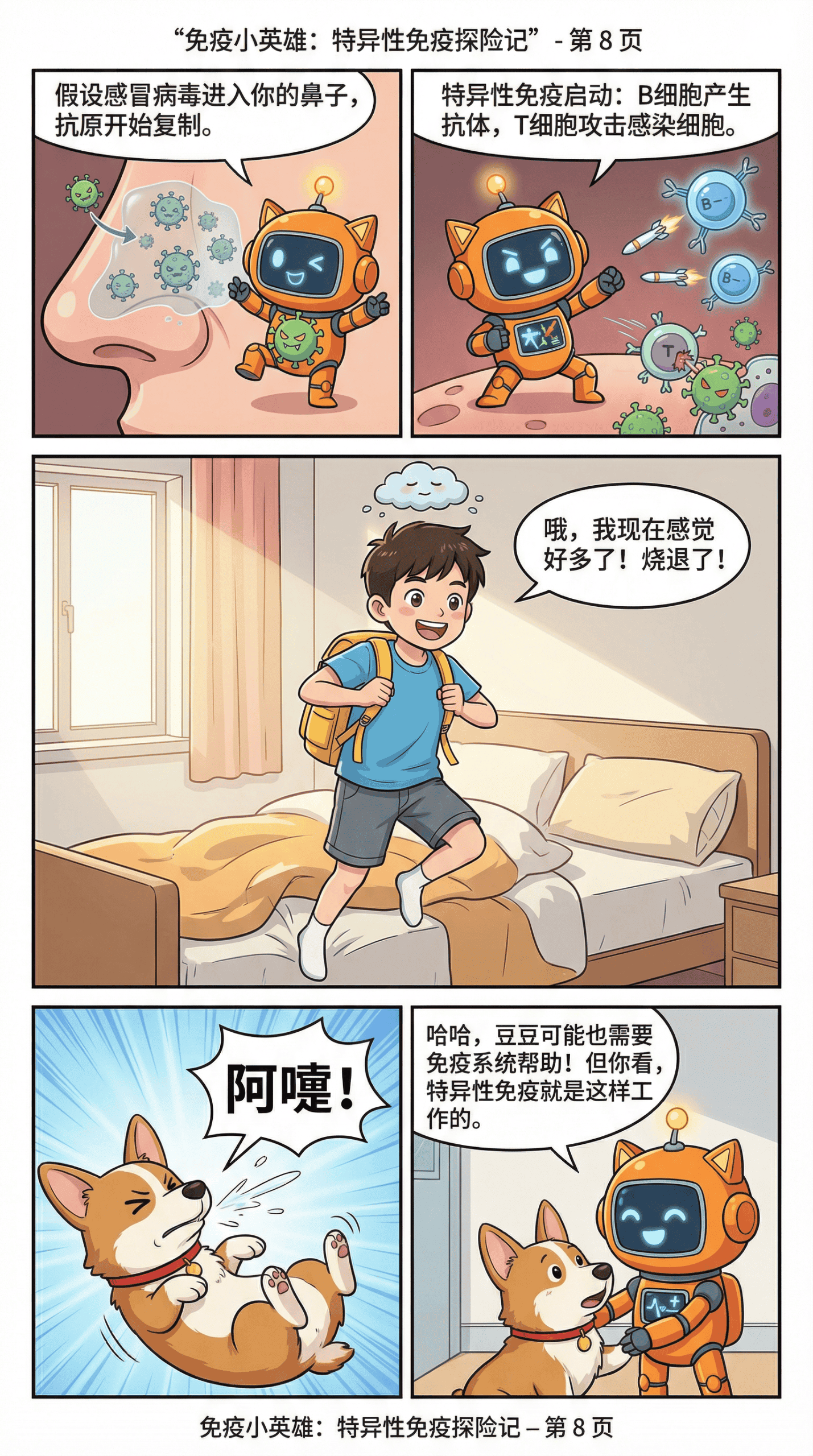 特异性免疫是什么？过程与机制详解（附漫画教学） | 生物科学 - 第 8 页