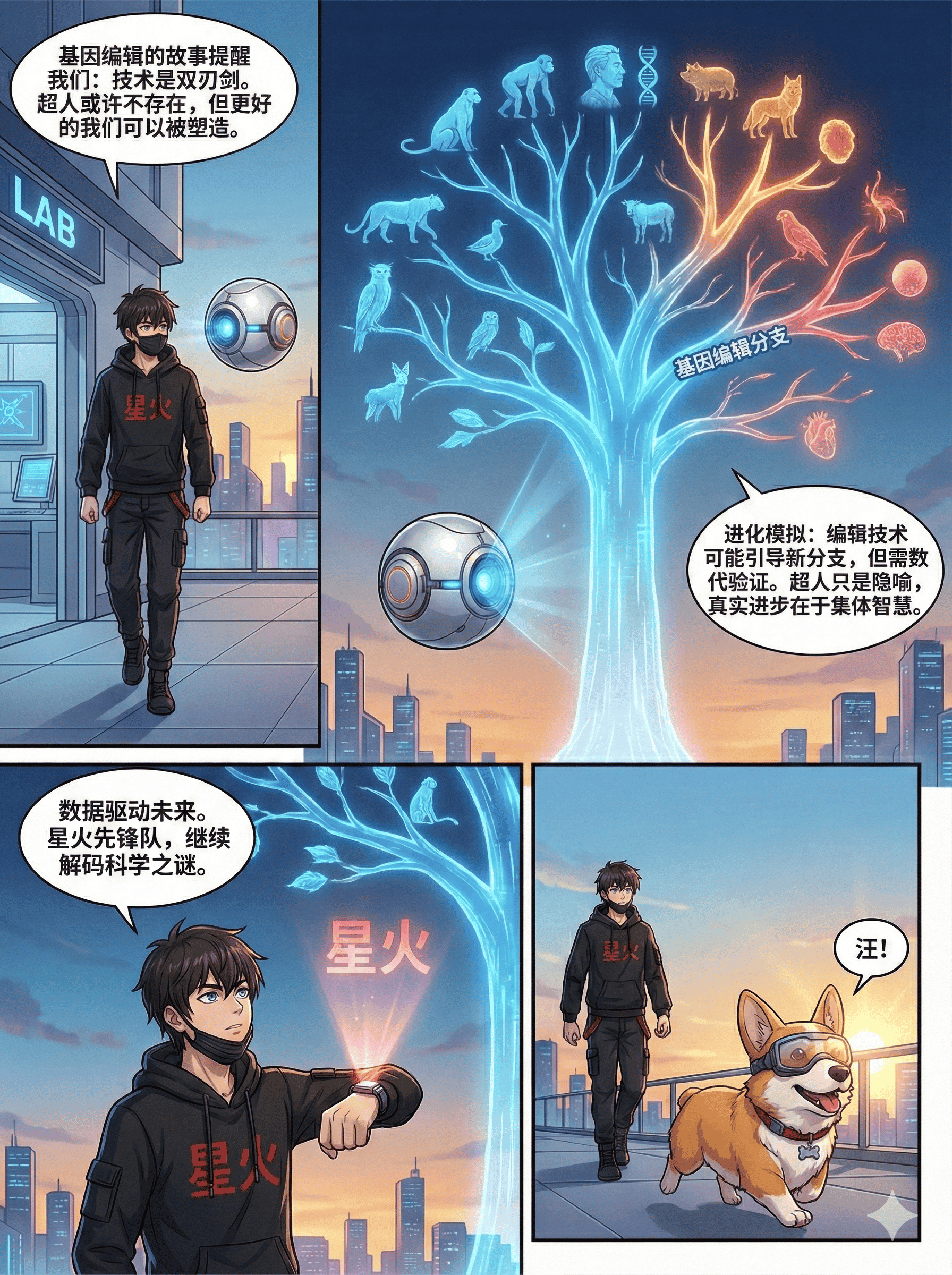 基因编辑技术原理与伦理探讨 – 漫画图解教学 | 前沿生物科技 - 第 9 页