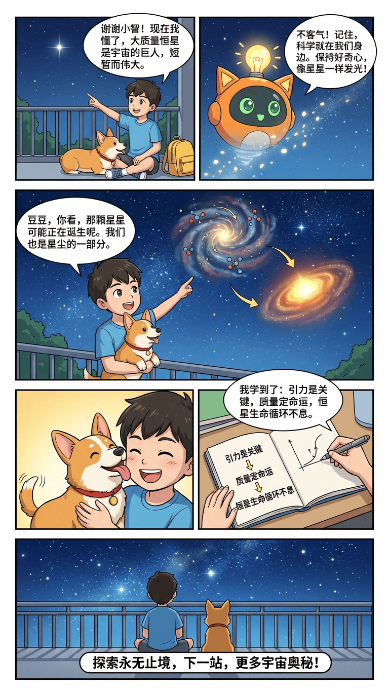 大质量恒星如何形成？漫画图解天体物理过程详解 | 前沿物理教学 - 第 10 页