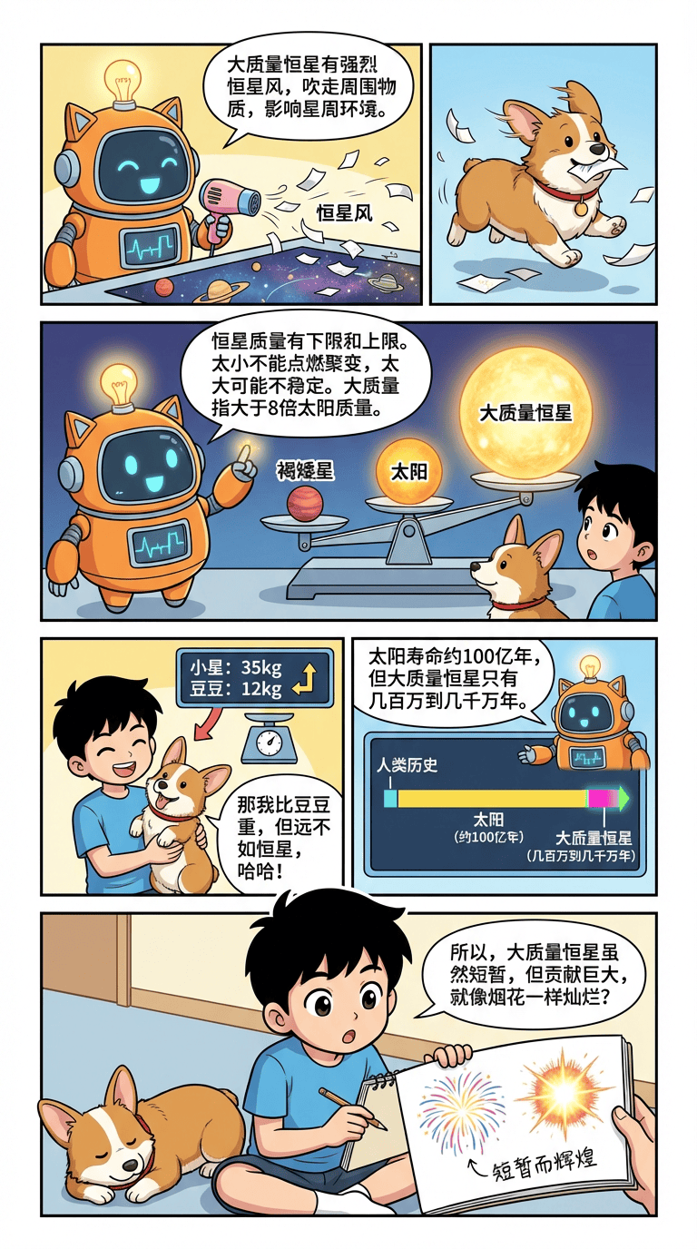 大质量恒星如何形成？漫画图解天体物理过程详解 | 前沿物理教学 - 第 7 页