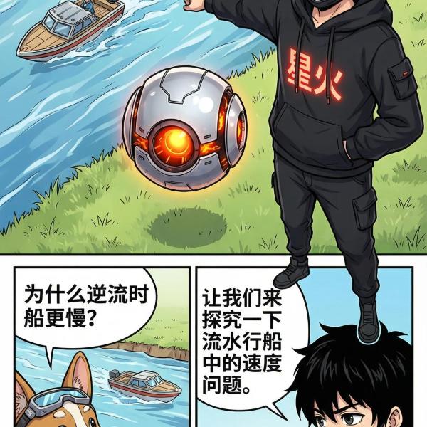 流水行船逆流问题详解：速度计算公式、解题步骤与练习题 | 小学数学应用题