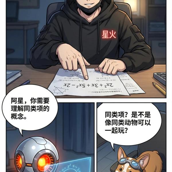 同类项与合并同类项详解：概念、方法与练习题 | 初中数学代数