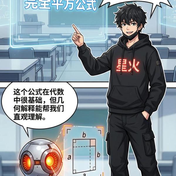 完全平方公式详解：公式推导、记忆口诀与例题解析 | 数学基础