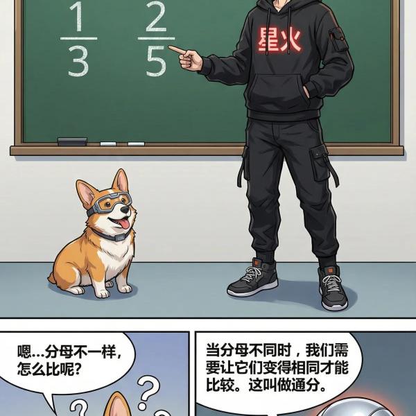 通分详解：方法步骤、练习题与常见错误解析 | 小学数学分数运算