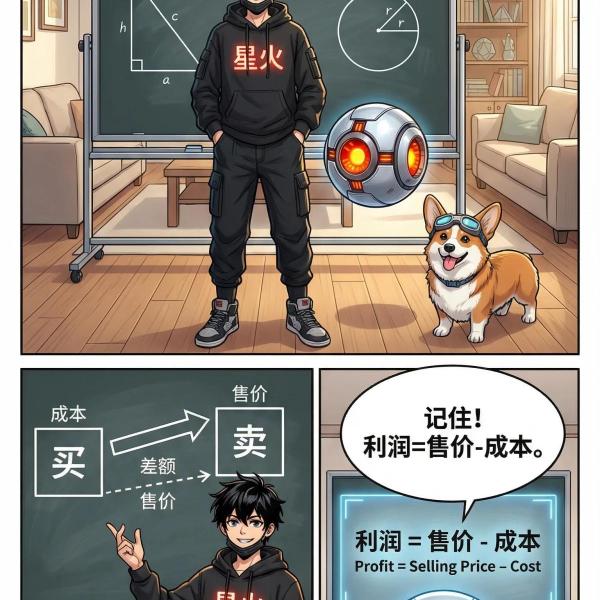 利润问题方程解法详解：从公式到典型例题（小学/初中数学）