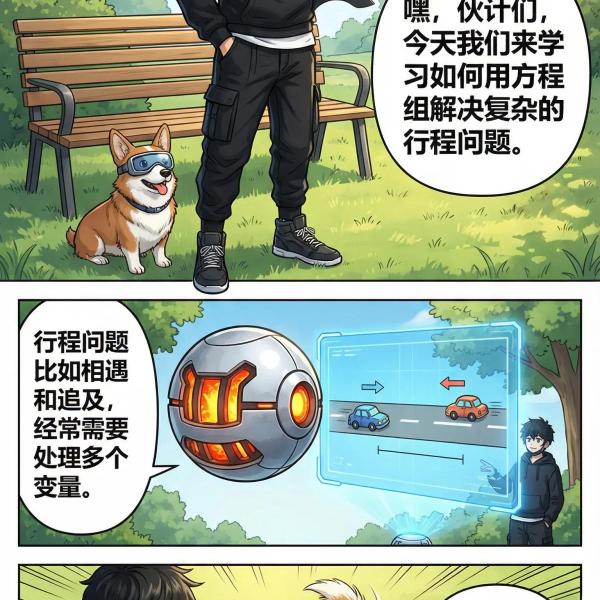 相遇追及问题详解：方程组解法与练习题 | 小学数学/初中数学应用题