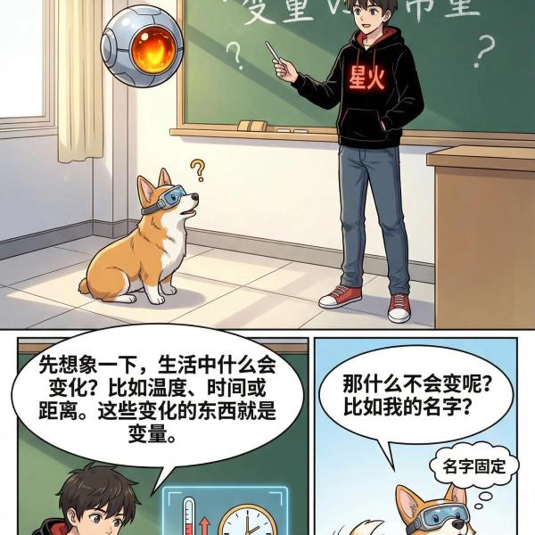 函数中的变量与常量详解：概念、区别与实例解析 | 初中数学