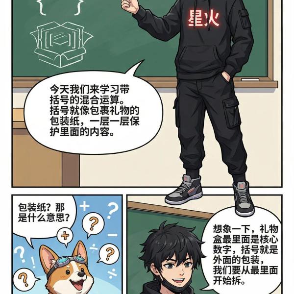 带括号的混合运算详解：运算顺序规则、例题与练习题 | 小学数学