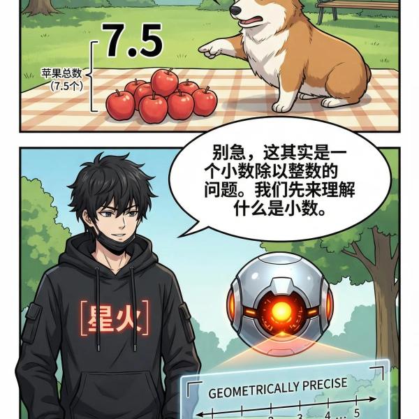 小数除以整数怎么算？计算步骤与例题详解 | 小学数学