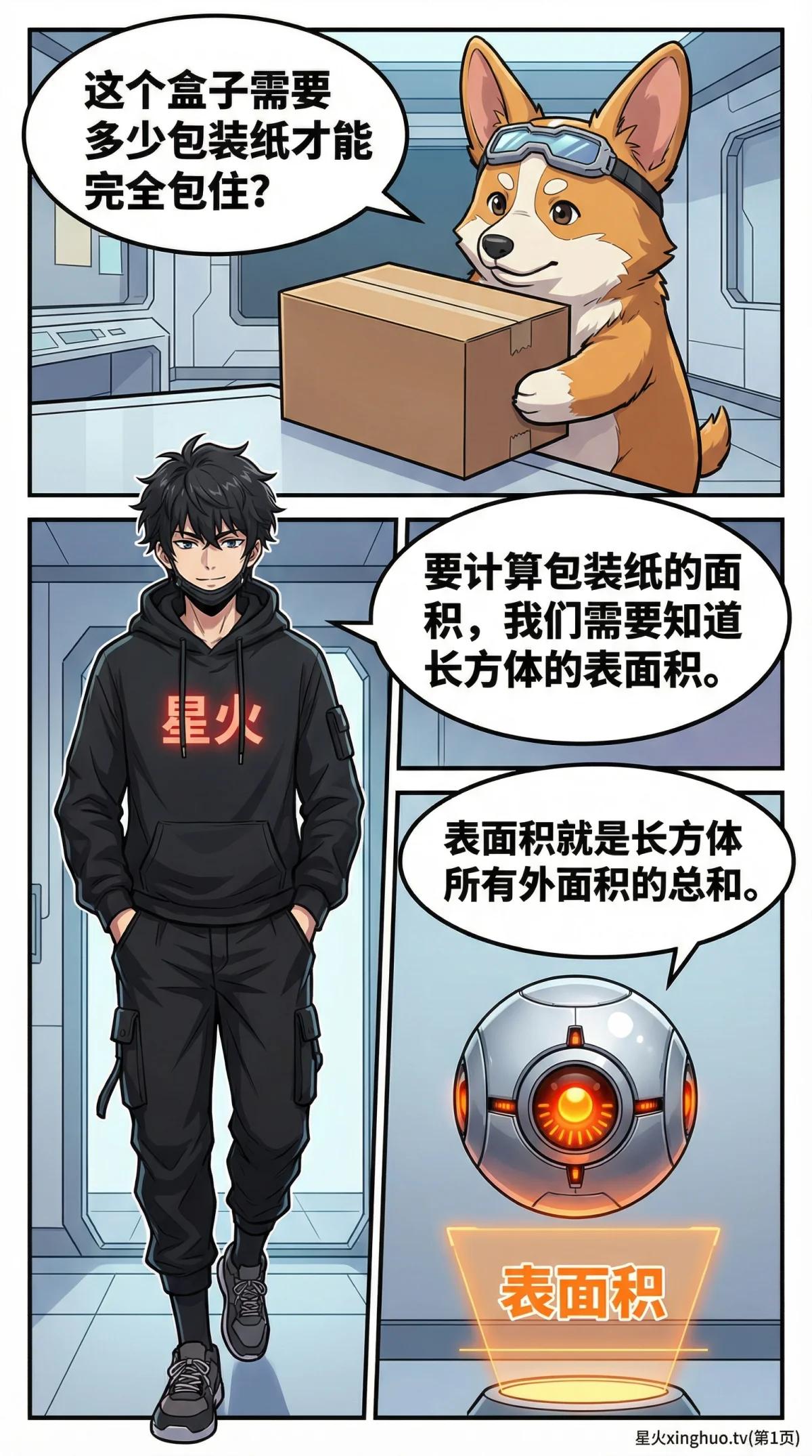 长方体表面积公式详解：定义、推导与计算实例 | 数学几何教学