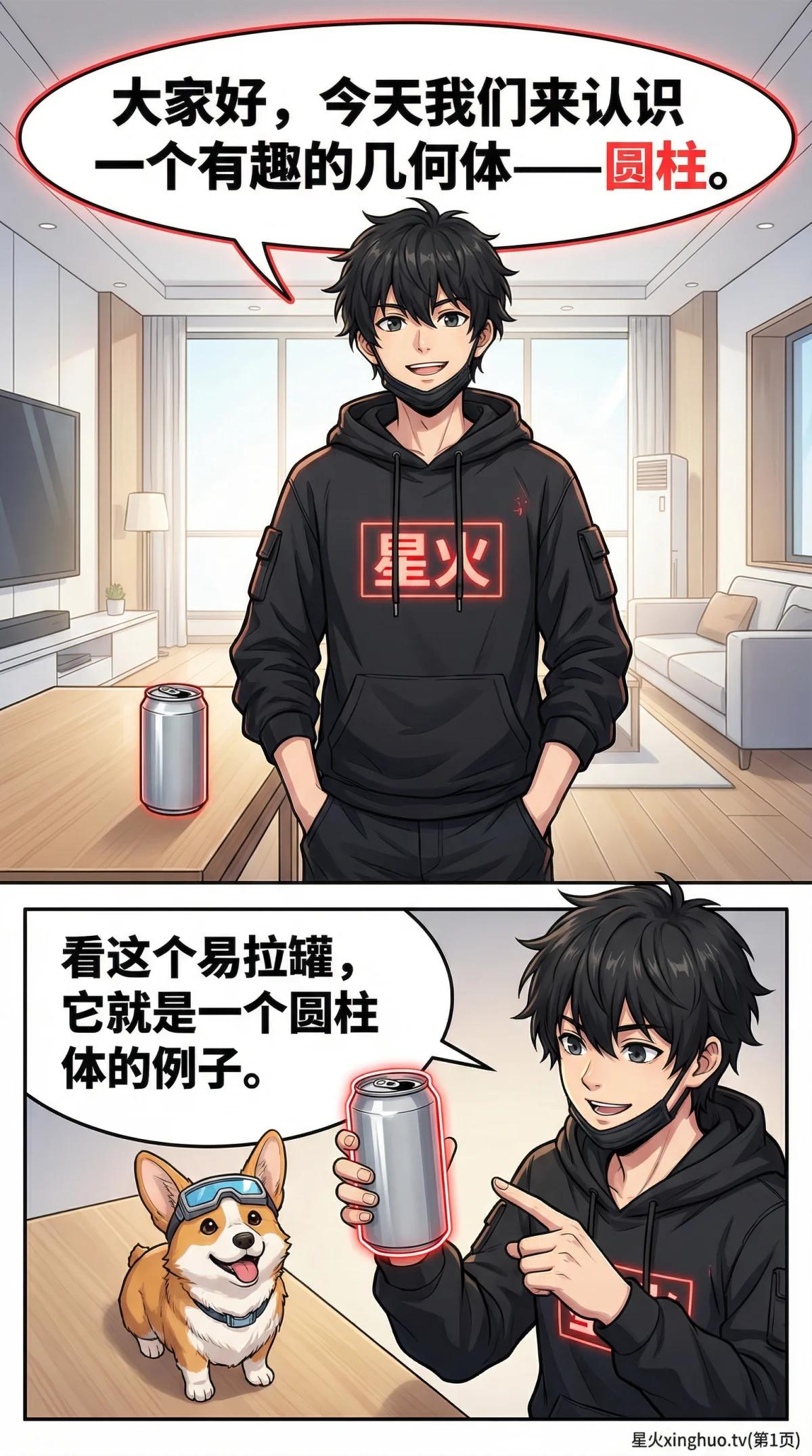 圆柱的认识详解：图形、公式与知识点全解析 | 小学数学几何