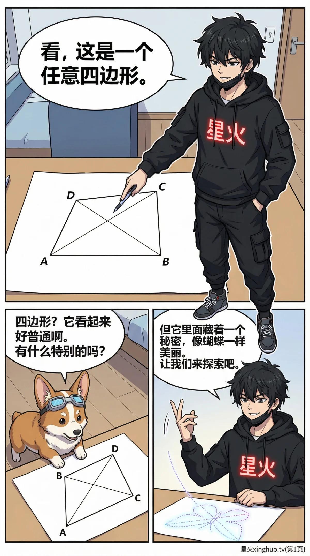 蝴蝶模型(四边形)详解：面积比例与交叉线定理证明与应用 | 初中数学几何