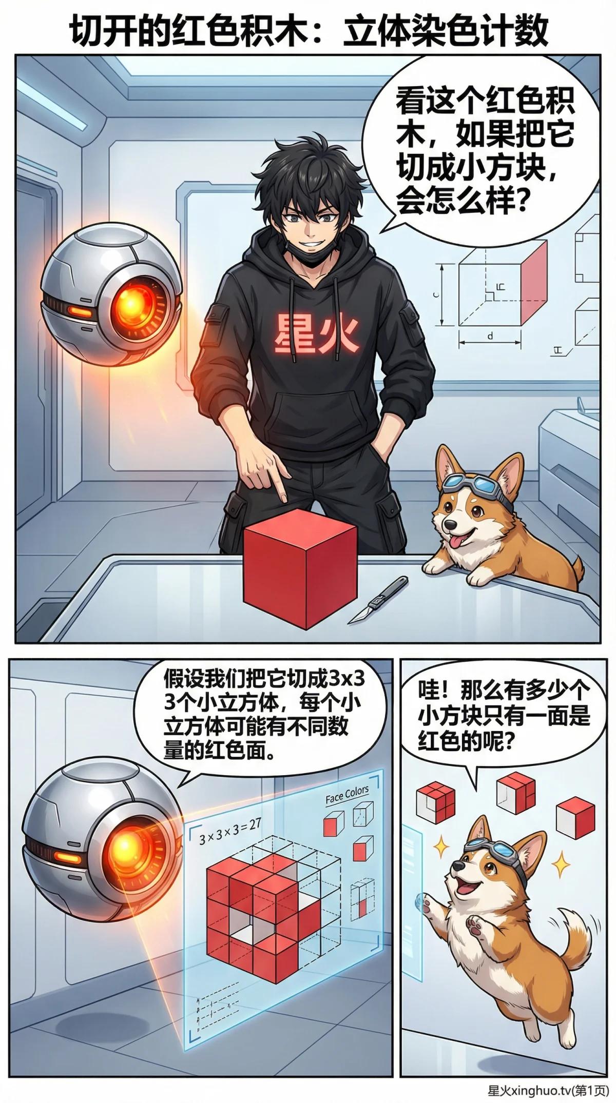 立体染色问题详解：空间想象与组合方法全解析 | 数学思维训练