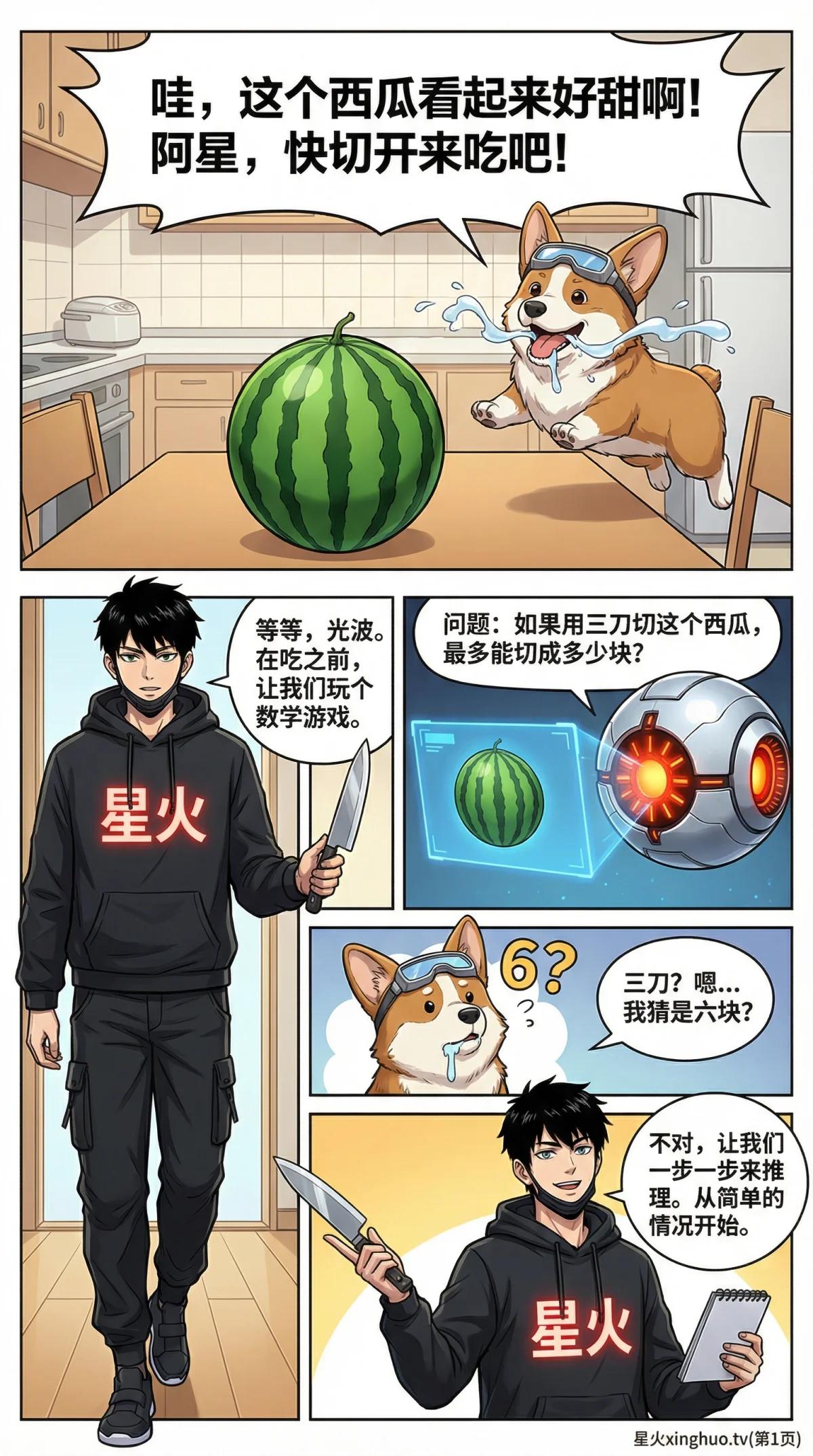 切西瓜问题公式与解法详解：空间想象与立体几何技巧