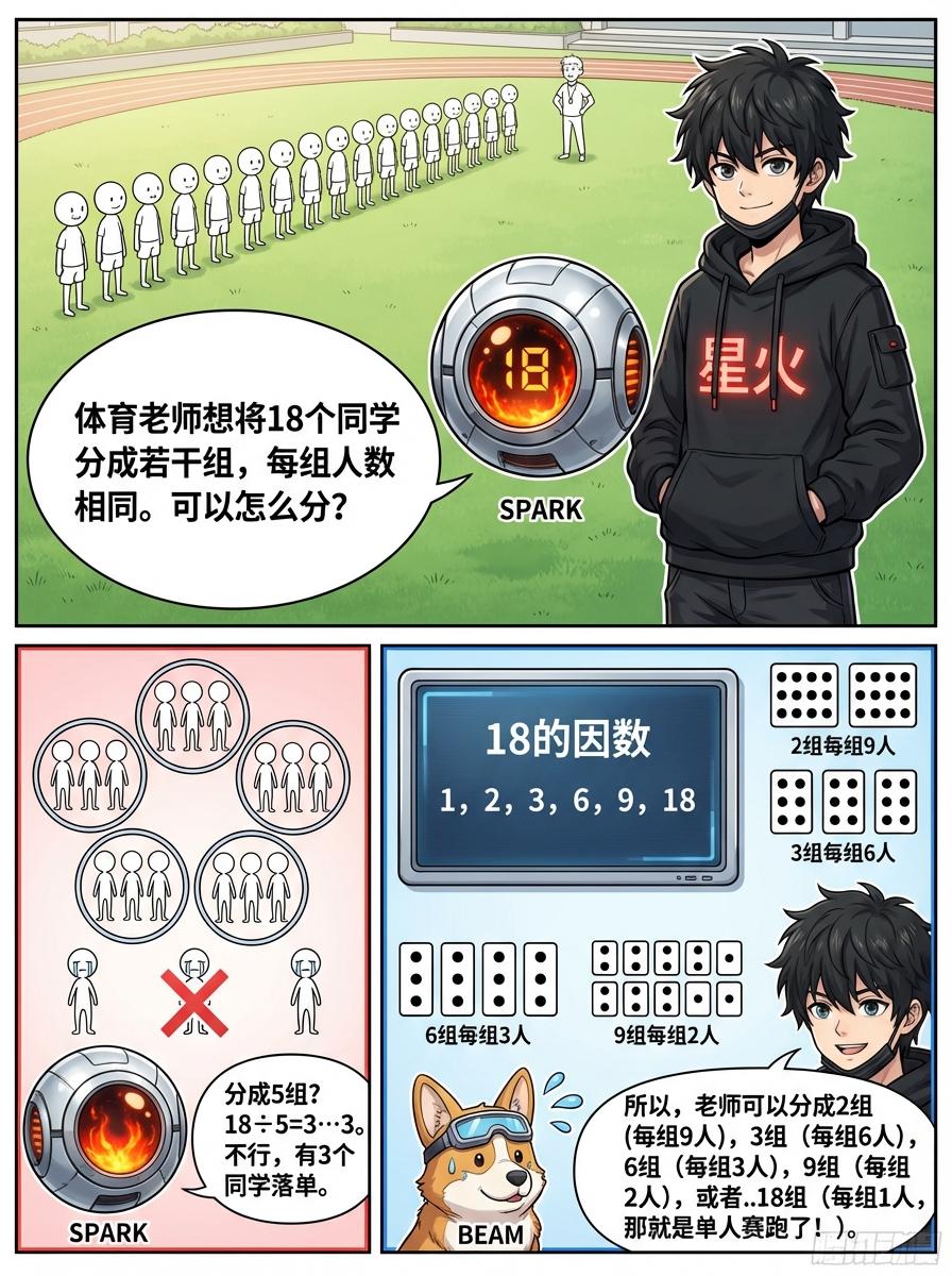 倍数与因数详解：概念、漫画教学与练习题 | 小学数学 - 第 11 页