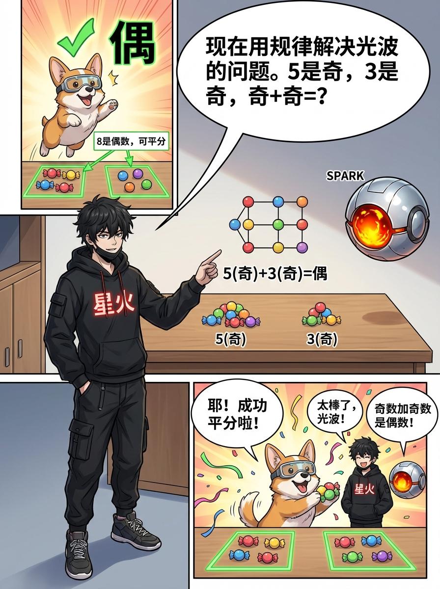 加减运算奇偶规律详解(同奇异偶)-小学数学漫画教学 - 第 11 页