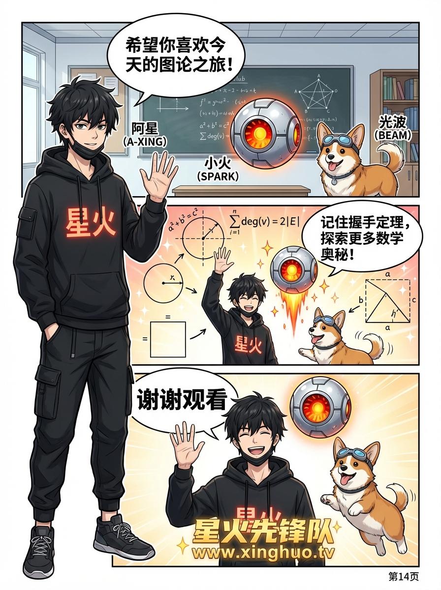 握手问题与图论初步详解：概念、公式与漫画教学 - 第 14 页