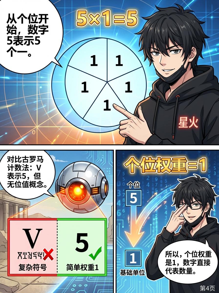 位值原理与数位详解：小学数学基础概念与实例解析 - 第 4 页