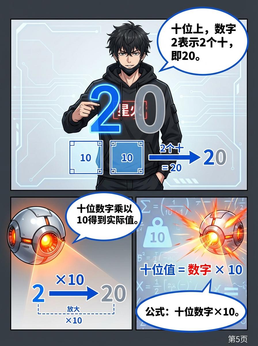 位值原理与数位详解：小学数学基础概念与实例解析 - 第 5 页