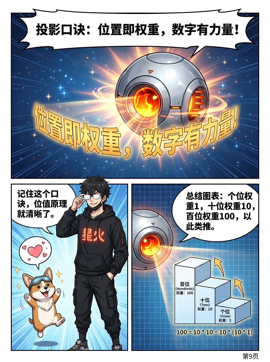 位值原理与数位详解：小学数学基础概念与实例解析 - 第 9 页