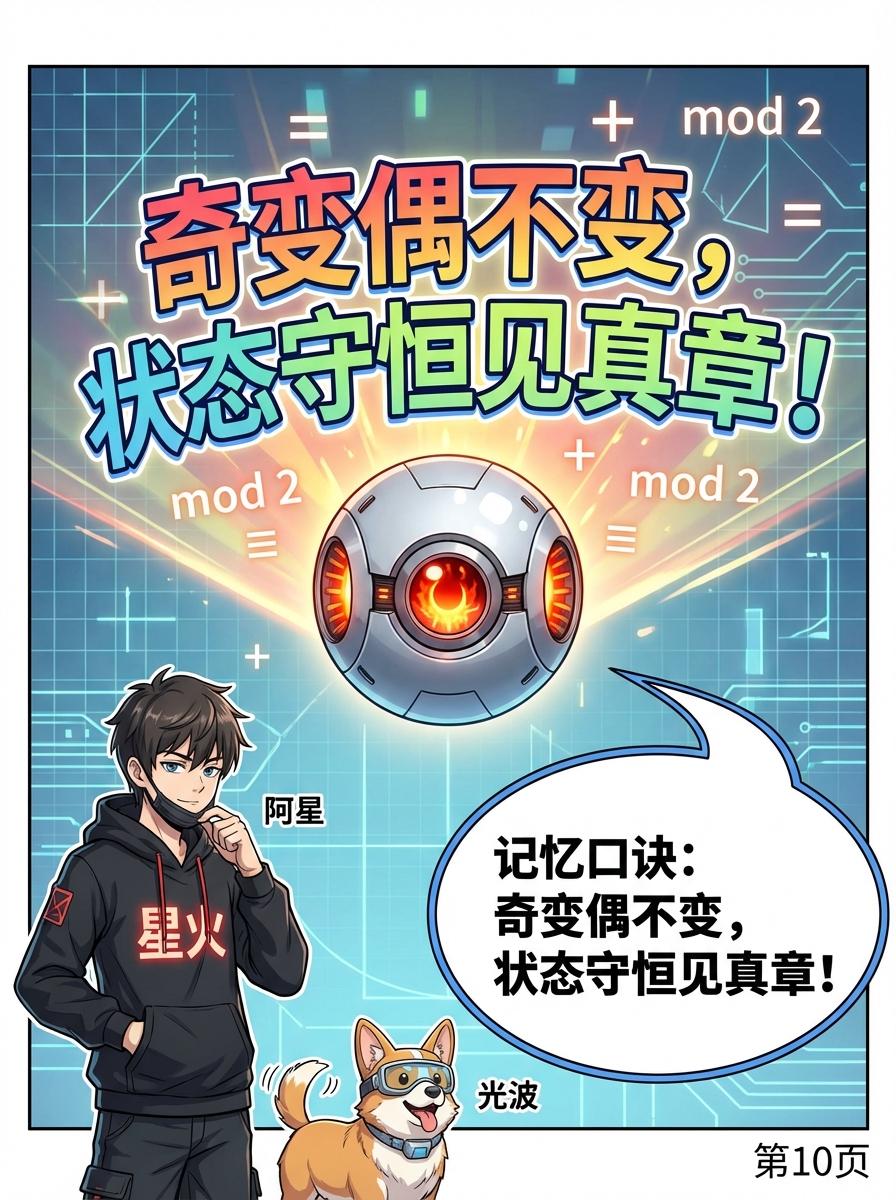 翻杯子/开灯问题详解：奇偶性原理、解题步骤与思维训练 - 第 10 页