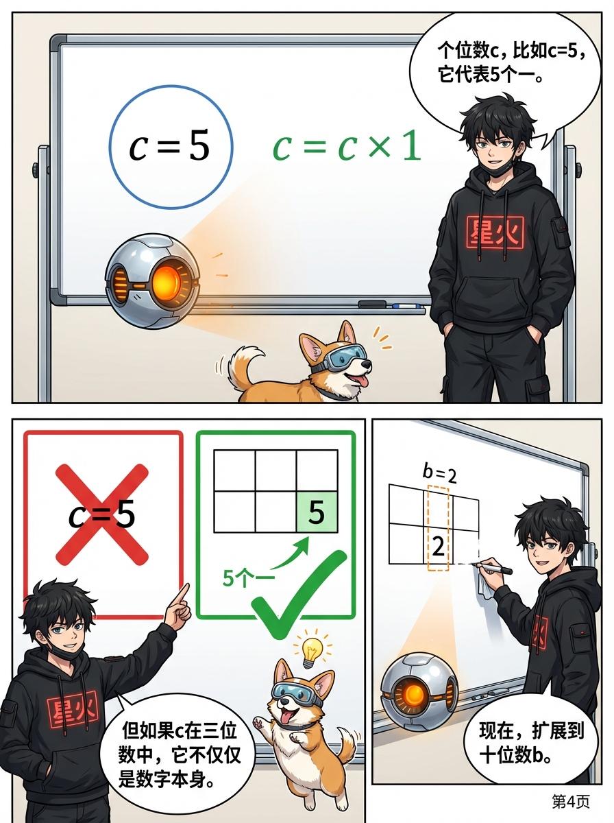 三位数展开式abc=100a+10b+c详解：概念、例题与练习题 - 第 4 页