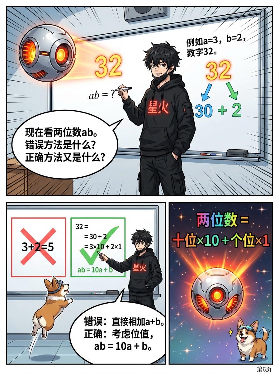 三位数展开式abc=100a+10b+c详解：概念、例题与练习题 - 第 6 页