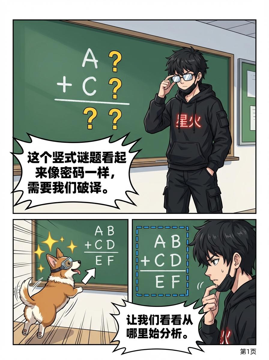 数字谜竖式填空解题技巧与练习题详解 | 小学数学计算