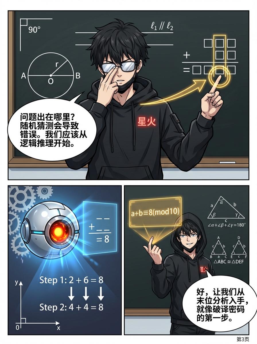 数字谜竖式填空解题技巧与练习题详解 | 小学数学计算 - 第 3 页