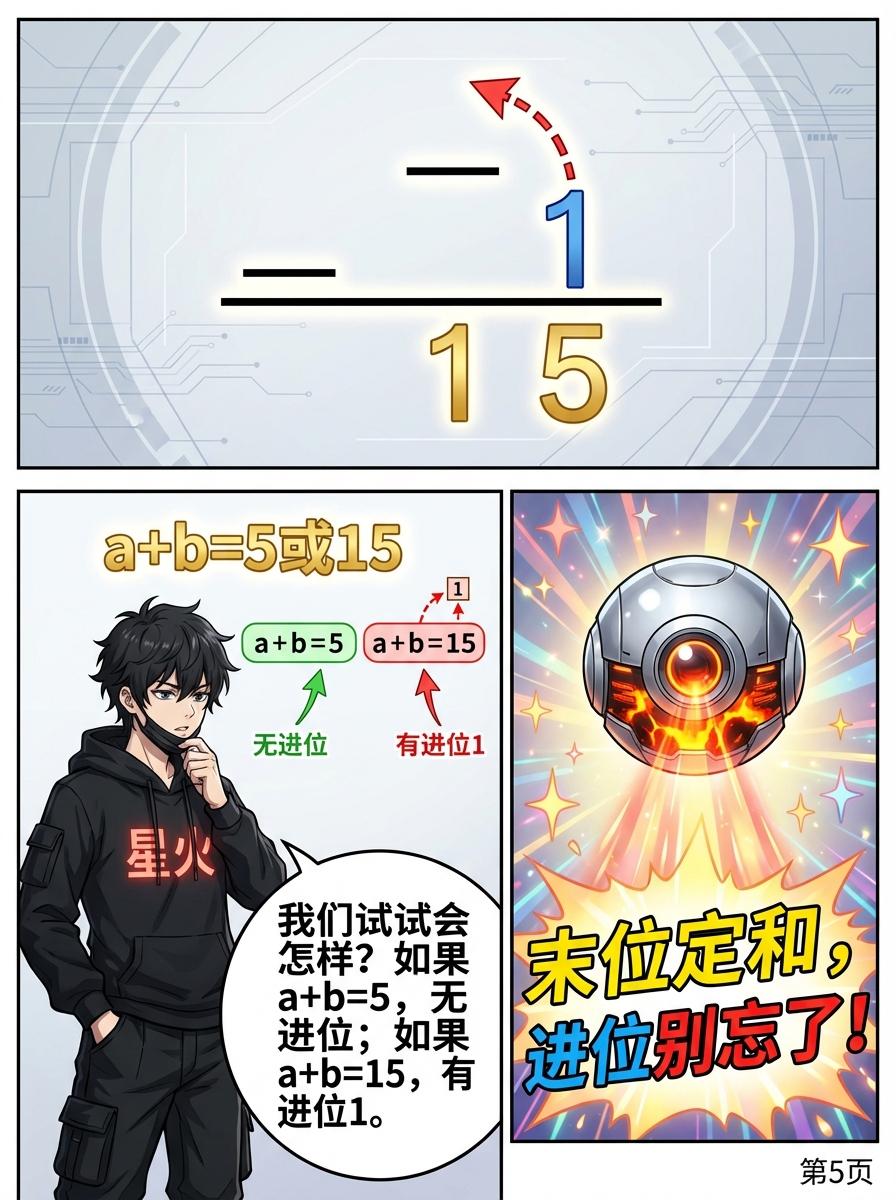 数字谜竖式填空解题技巧与练习题详解 | 小学数学计算 - 第 5 页