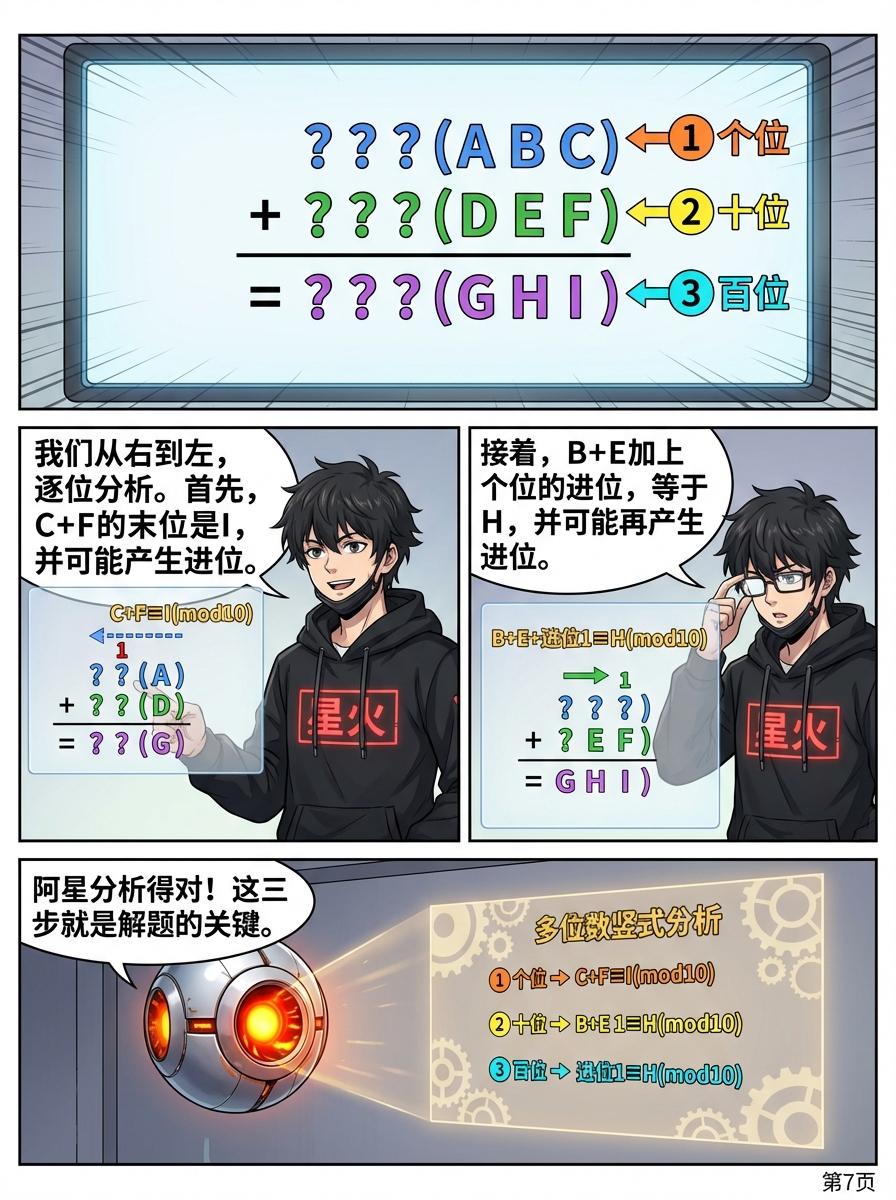 数字谜竖式填空解题技巧与练习题详解 | 小学数学计算 - 第 7 页