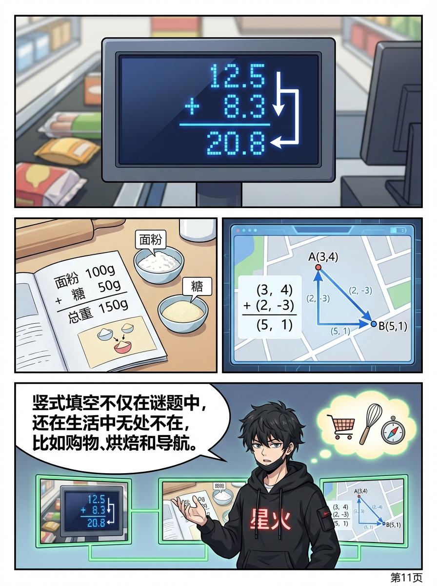 数字谜竖式填空解题技巧与练习题详解 | 小学数学计算 - 第 11 页