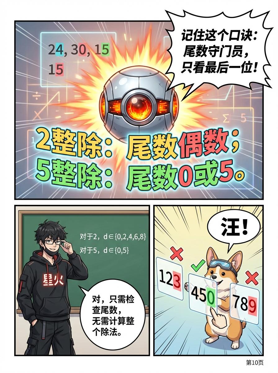 2和5的倍数特征是什么？快速判断方法与规律详解 | 小学数学 - 第 10 页