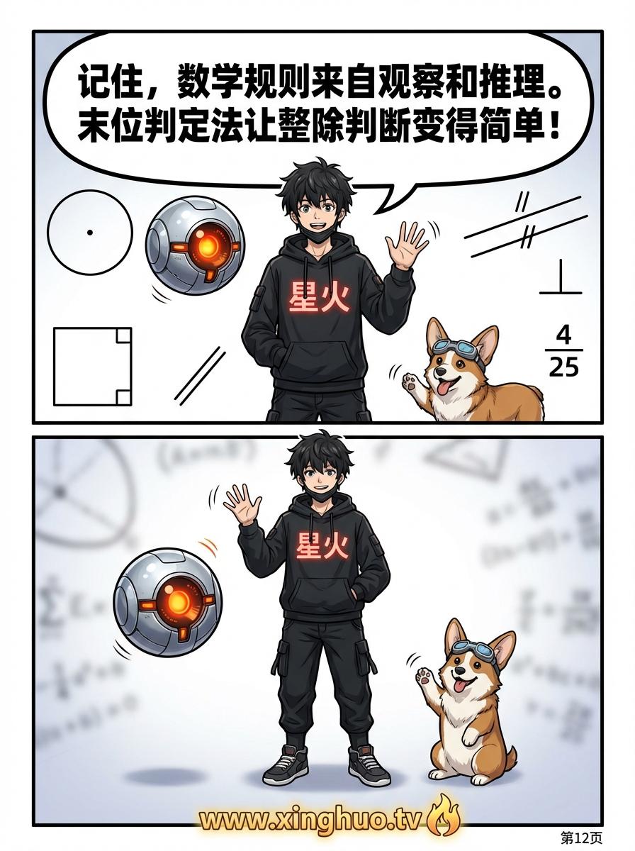 4和25的整除特征详解：判断方法与规则教学 - 第 12 页