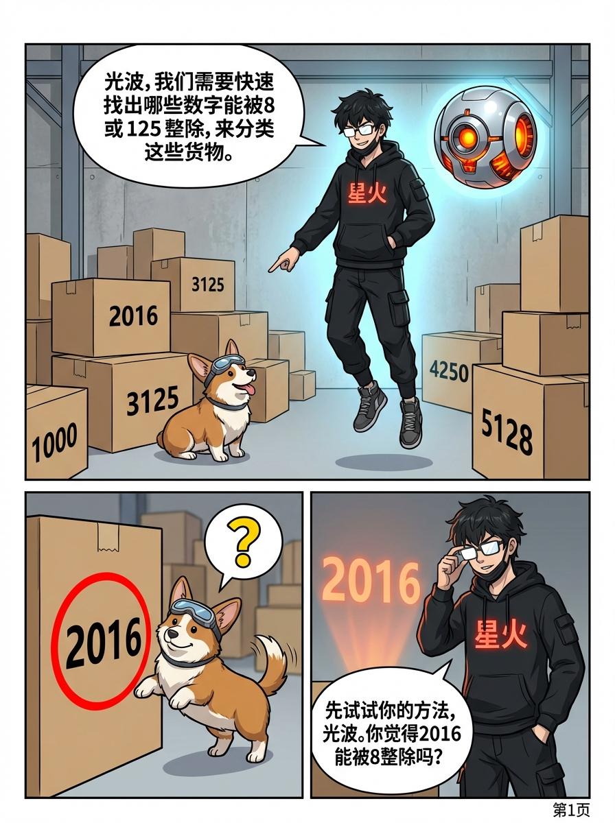 8和125的整除特征详解：判断方法与规则总结 | 小学数学